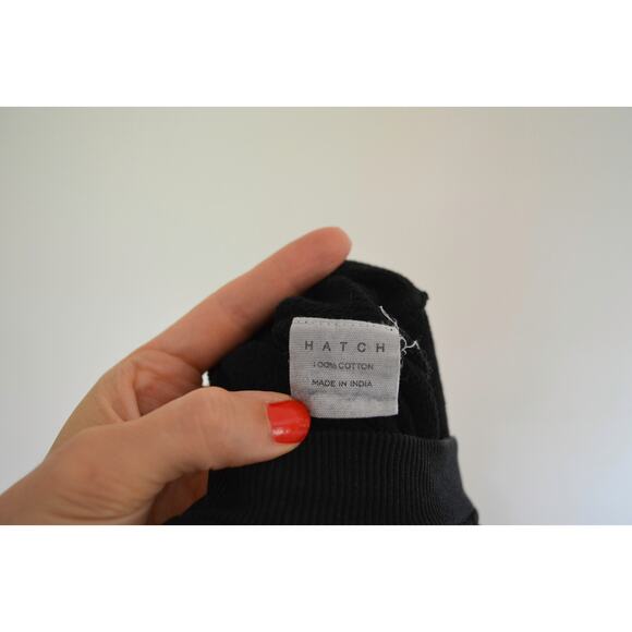 HATCH Adalyn Maternity Jumpsuit in Washed Black Size 2 - Picture 8 of 8